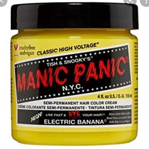 Manic Panic High Voltage Electric Banana Neon Yellow Hair Dye